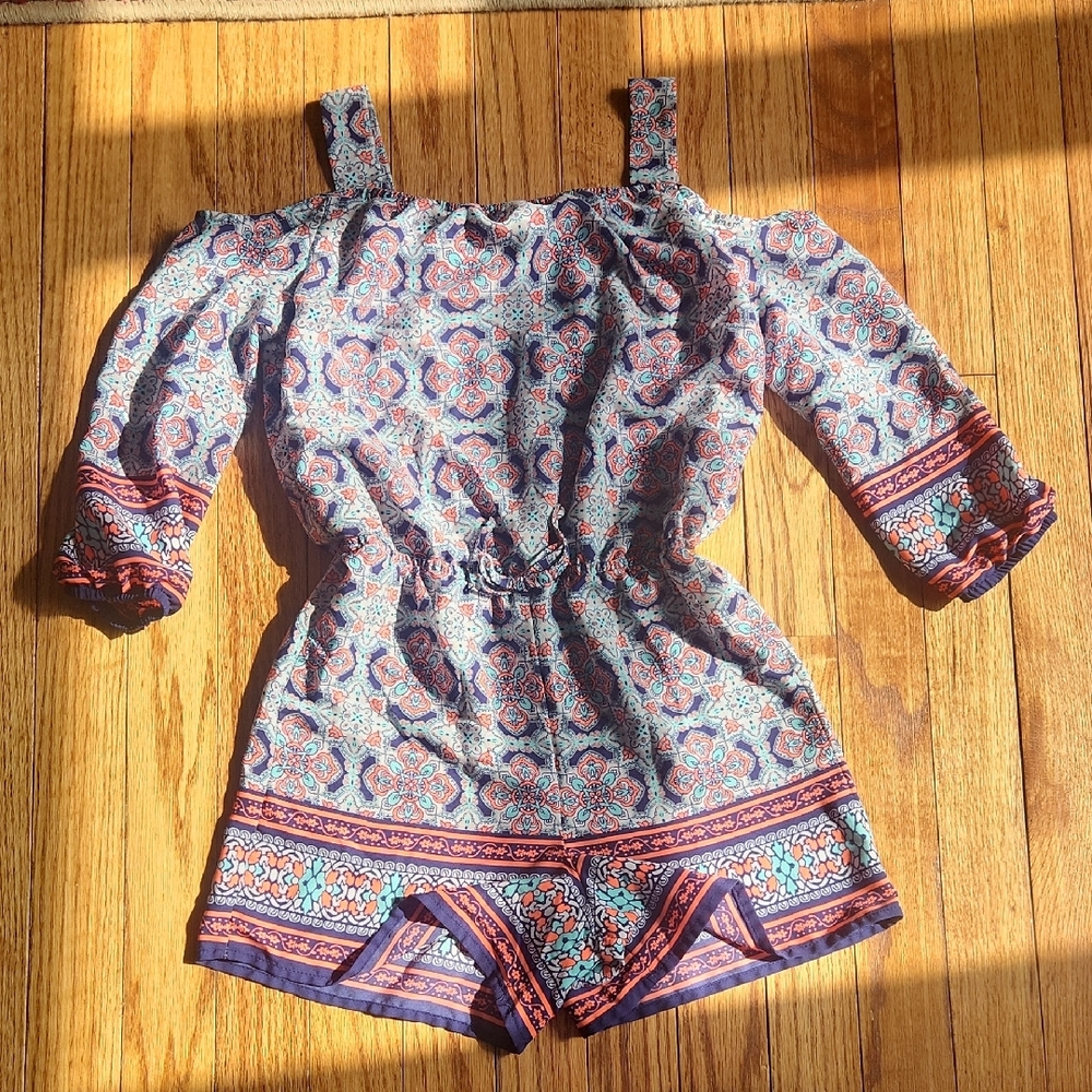 Bohemian Patterned Romper